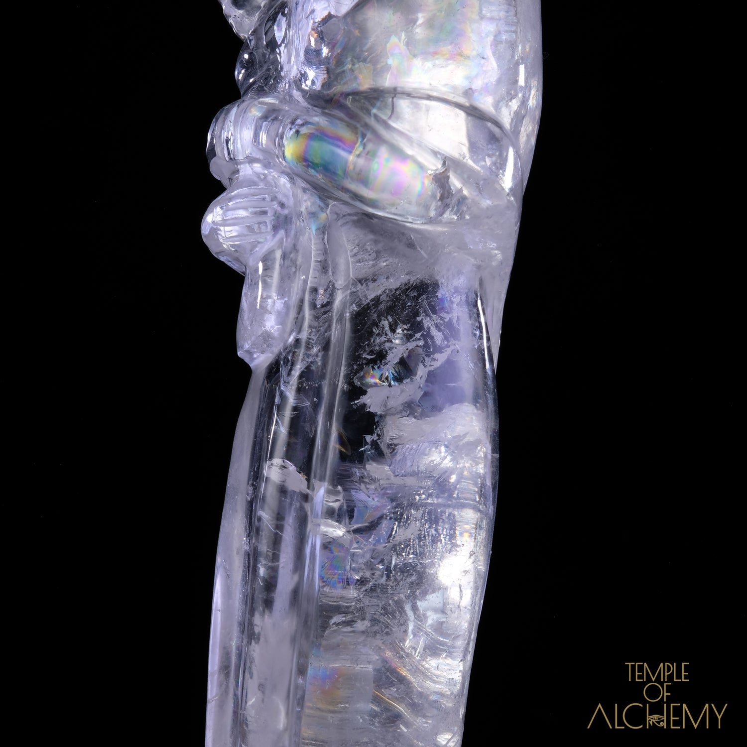 Citrine Elestial + Rainbows