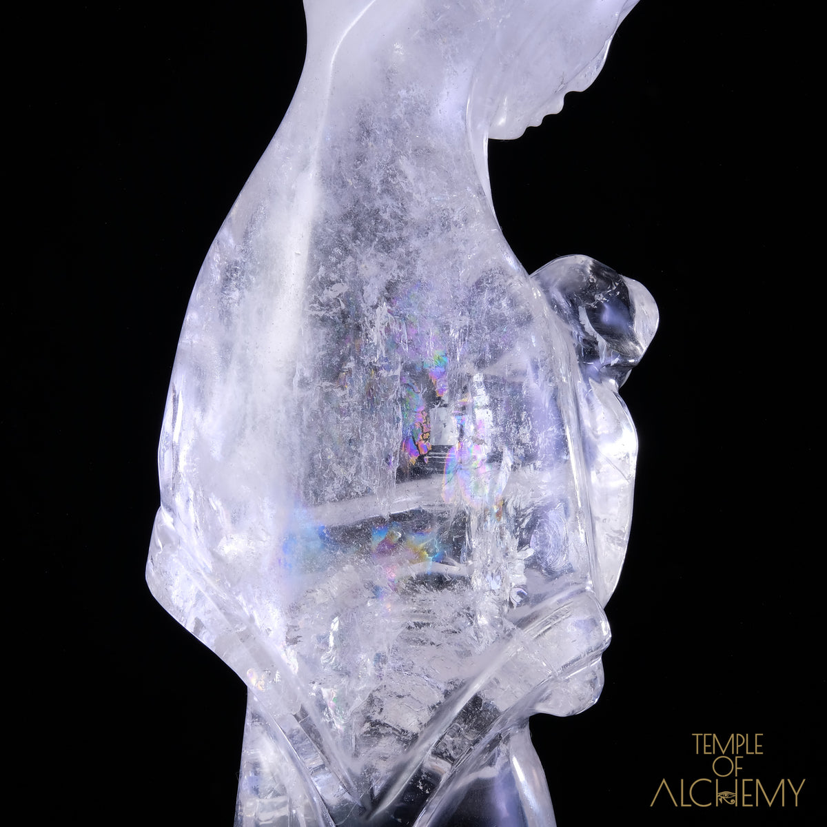 Citrine Elestial + Rainbows