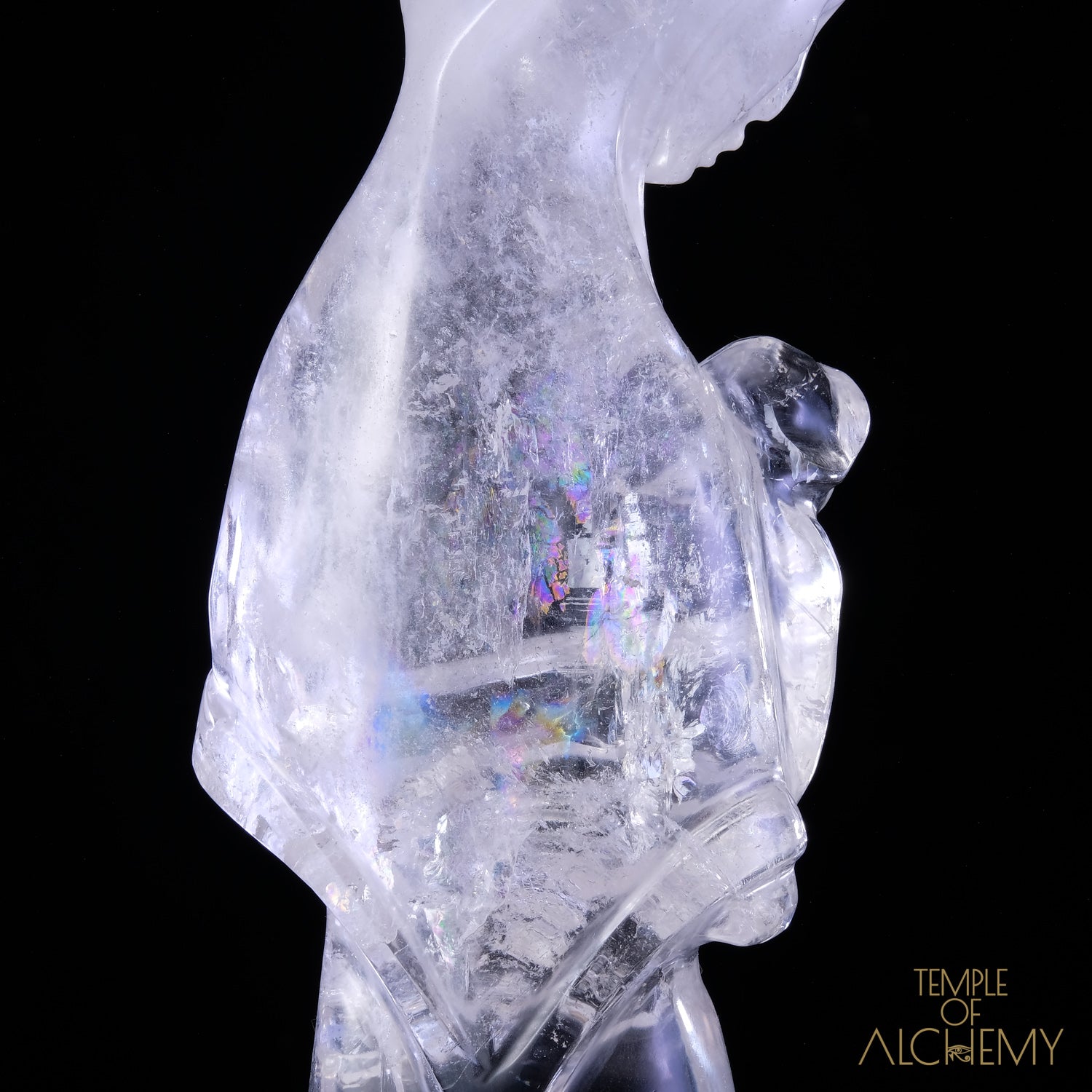 Citrine Elestial + Rainbows