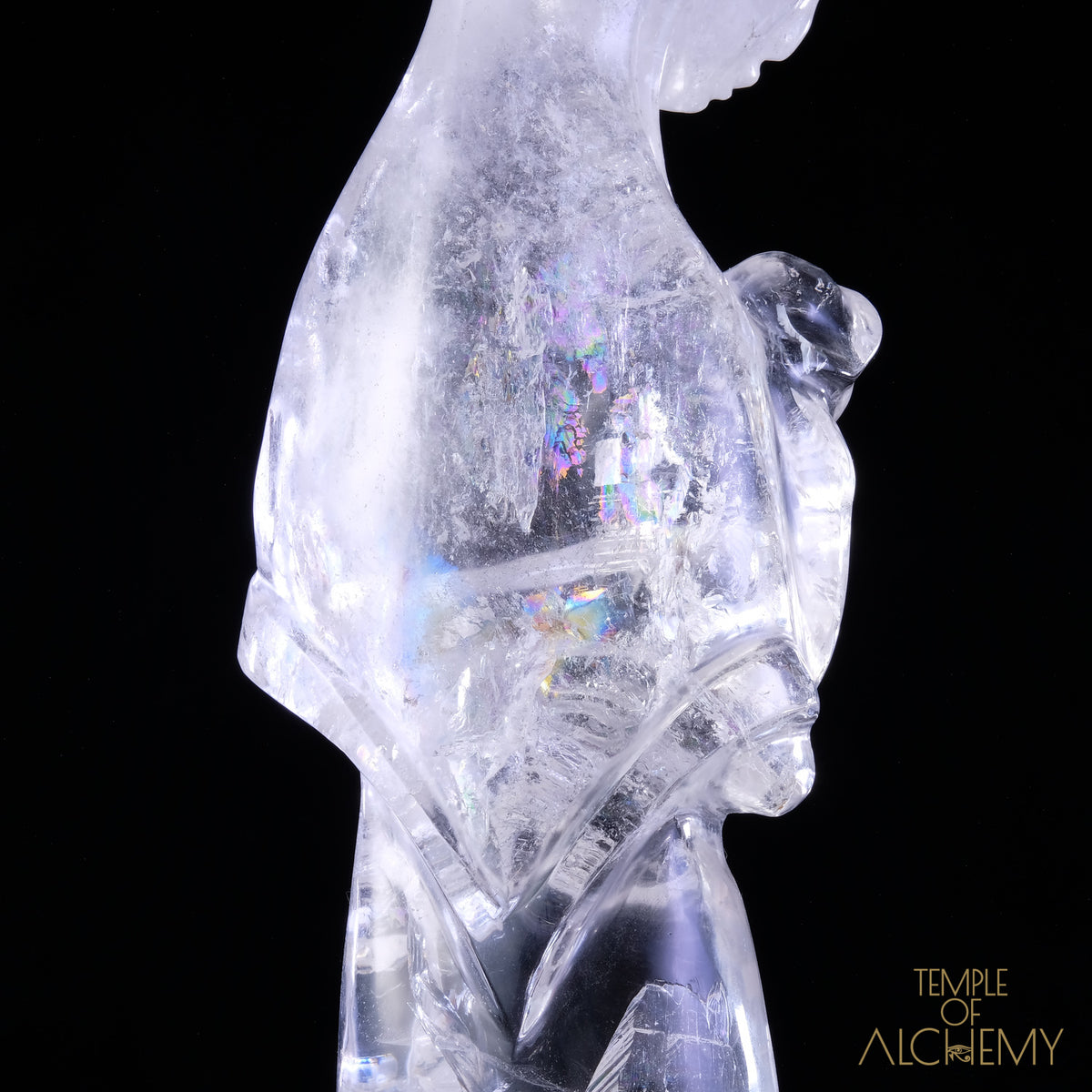 Citrine Elestial + Rainbows