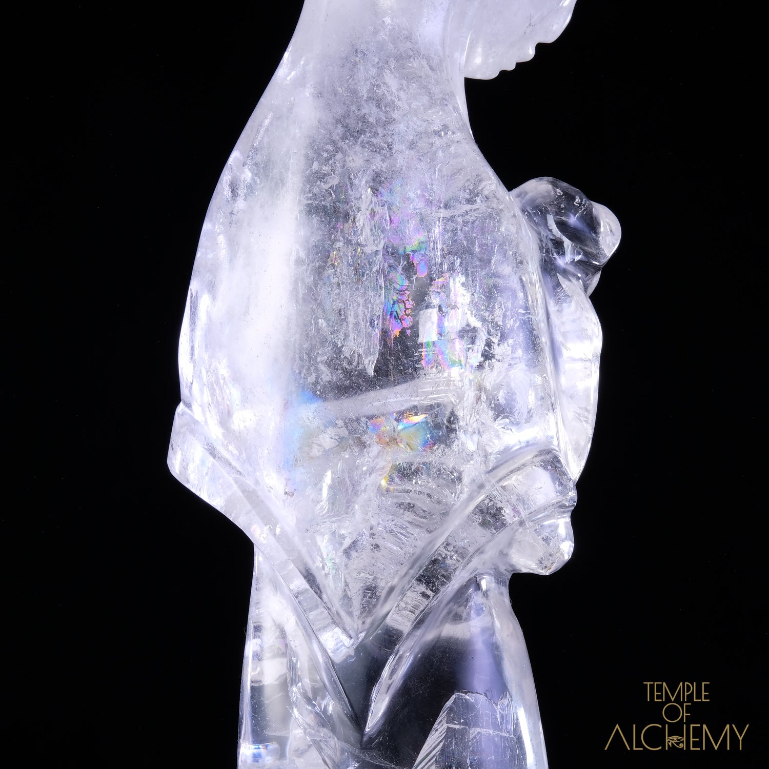 Citrine Elestial + Rainbows