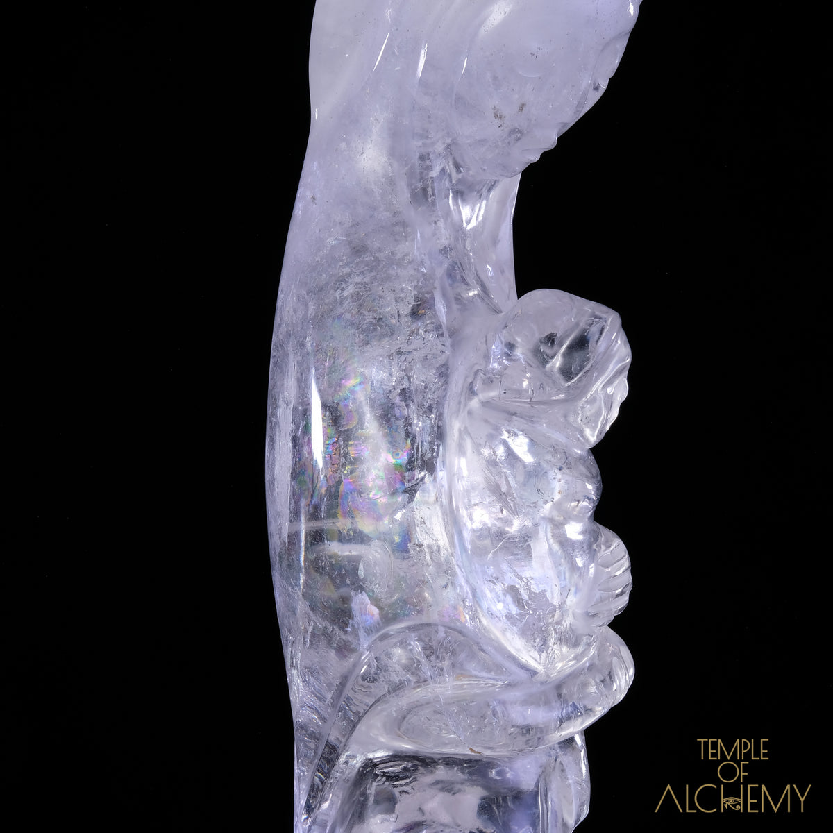 Citrine Elestial + Rainbows