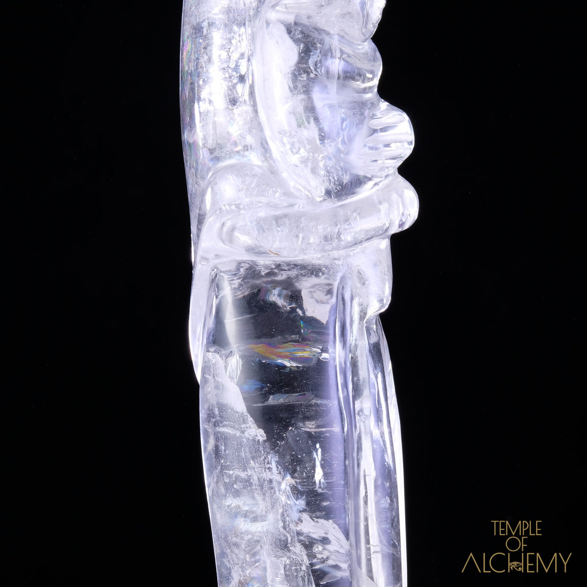 Citrine Elestial + Rainbows