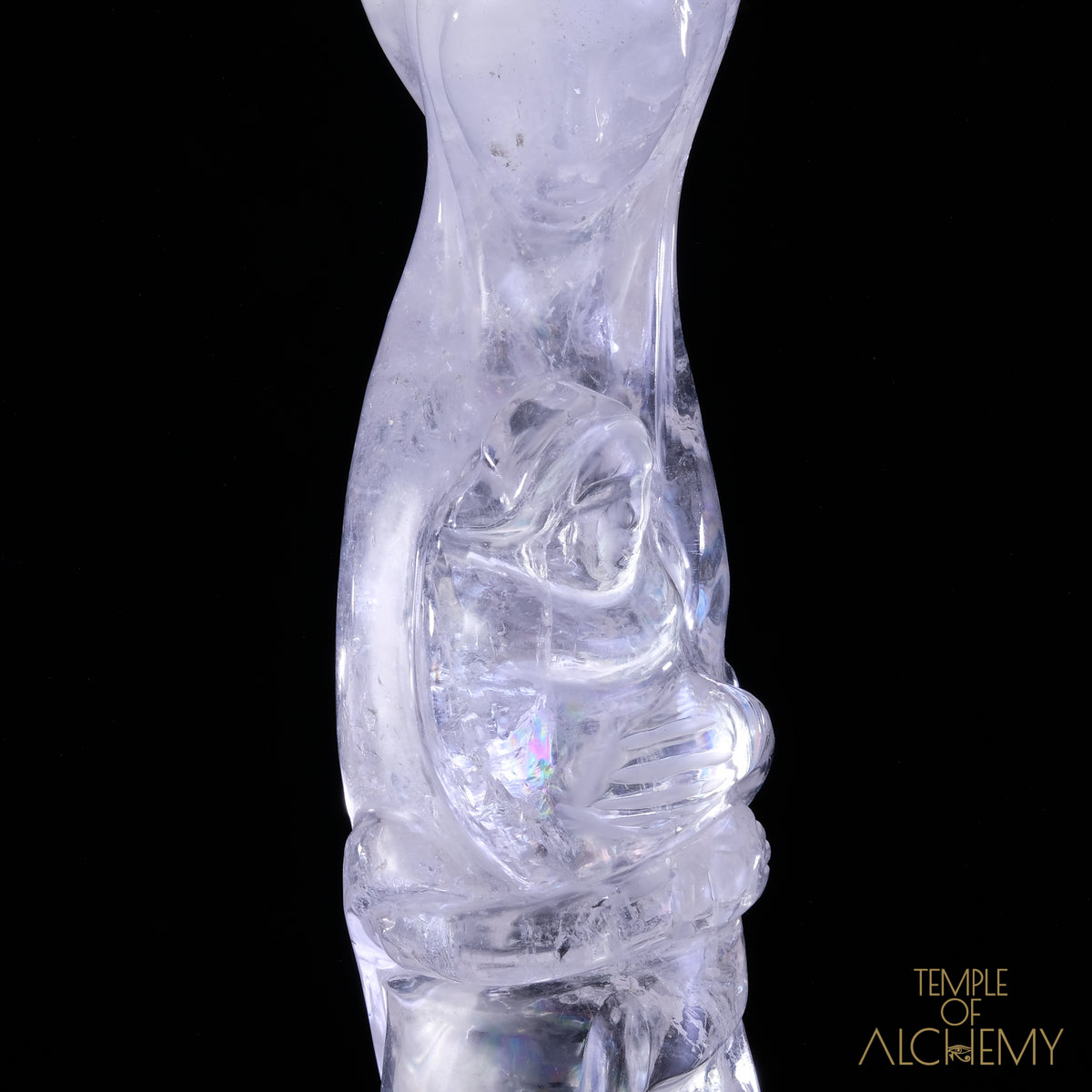 Citrine Elestial + Rainbows