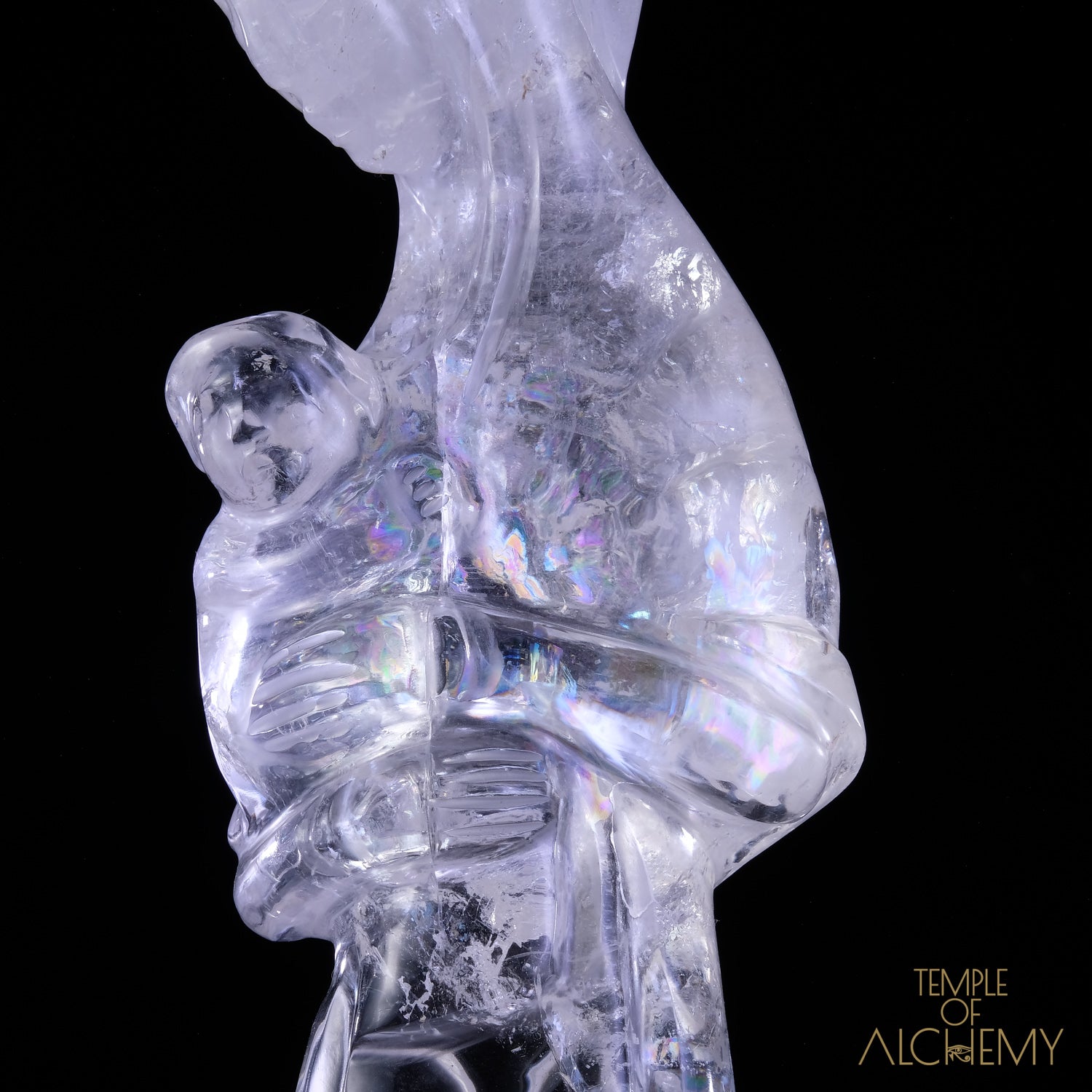 Citrine Elestial + Rainbows