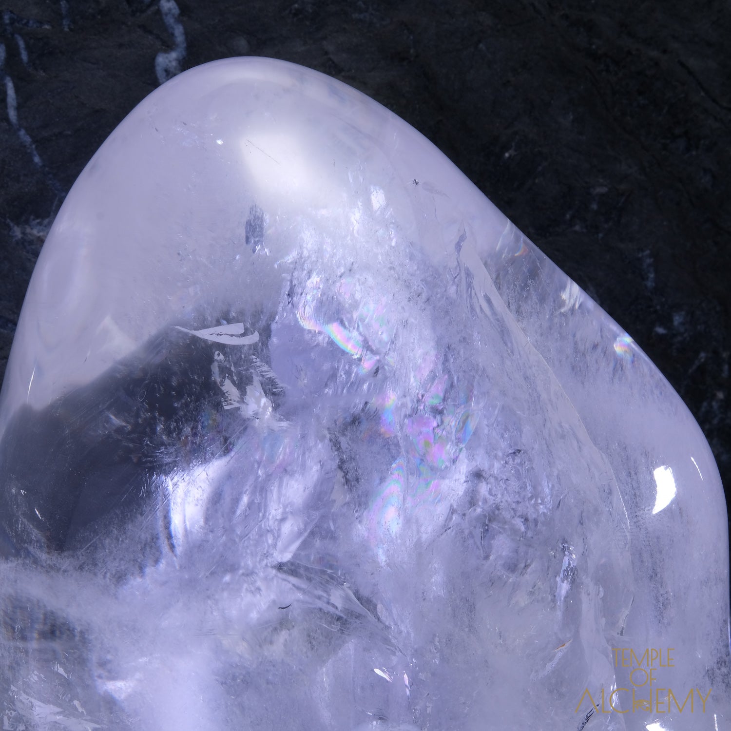 Sirius Quartz + Black Tourmaline 🌈