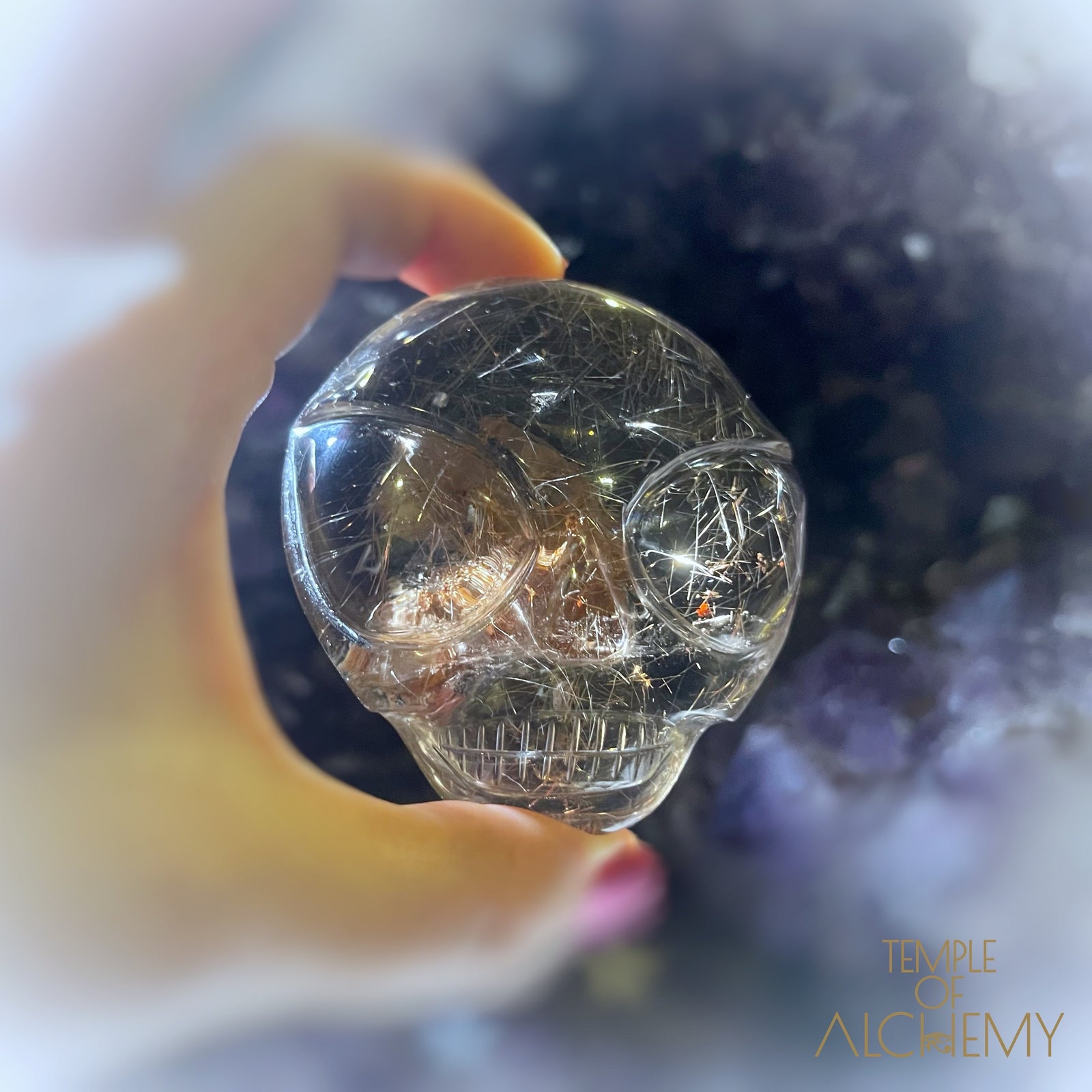 Smoky Citrine x Golden Rutiles